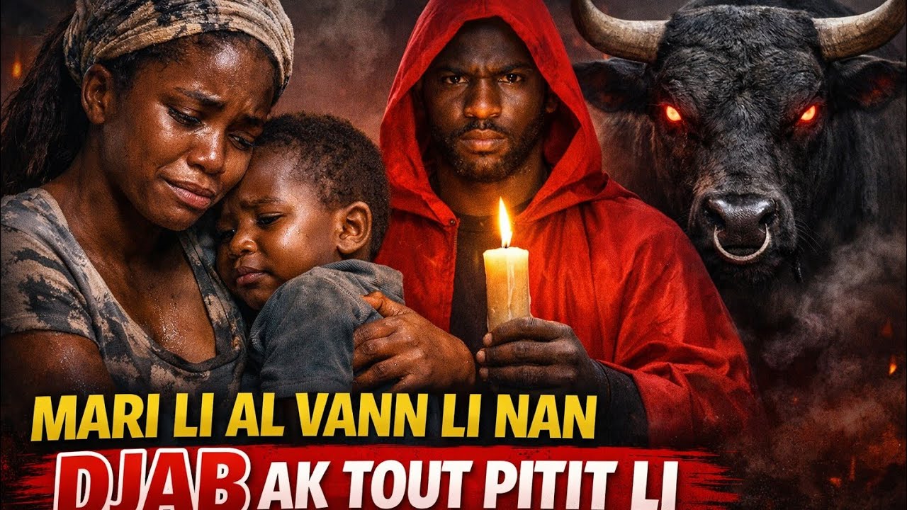 Temwanyaj Yon Dam Mari  Li Al Vann Li Kay Dyab  Ak Tout Yon Pitit Fi Li Mond Lan Vin Pyeje ohhj😮😯