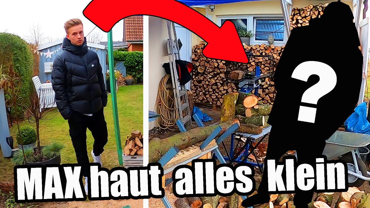Max haut alles kurz und klein - was macht der schwarze Mann? 😎 AddiHabibi Vlog
