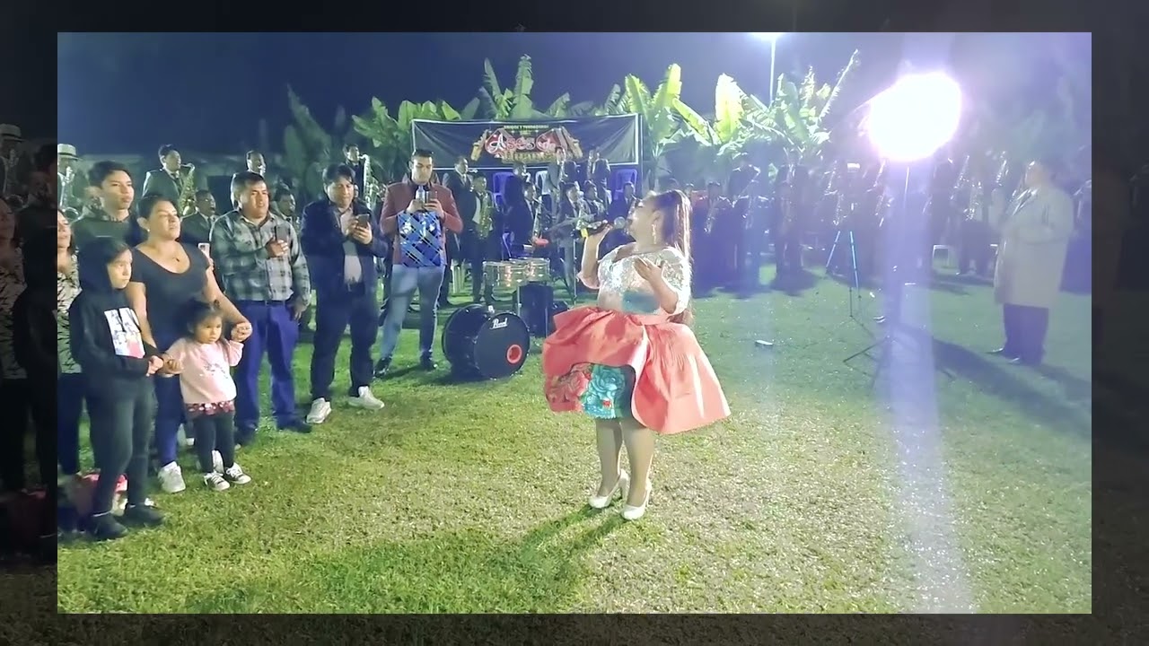 bertha victoria cantando con 6 orquestas lima peru cumpleaños de MIGUEL ASTOVILCA HUAMANI