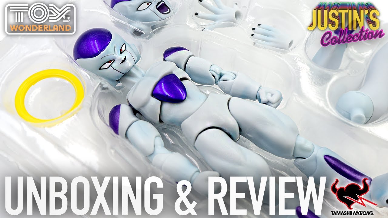 Dragon Ball Z Frieza Fourth Form S.H.Figuarts Unboxing & Review