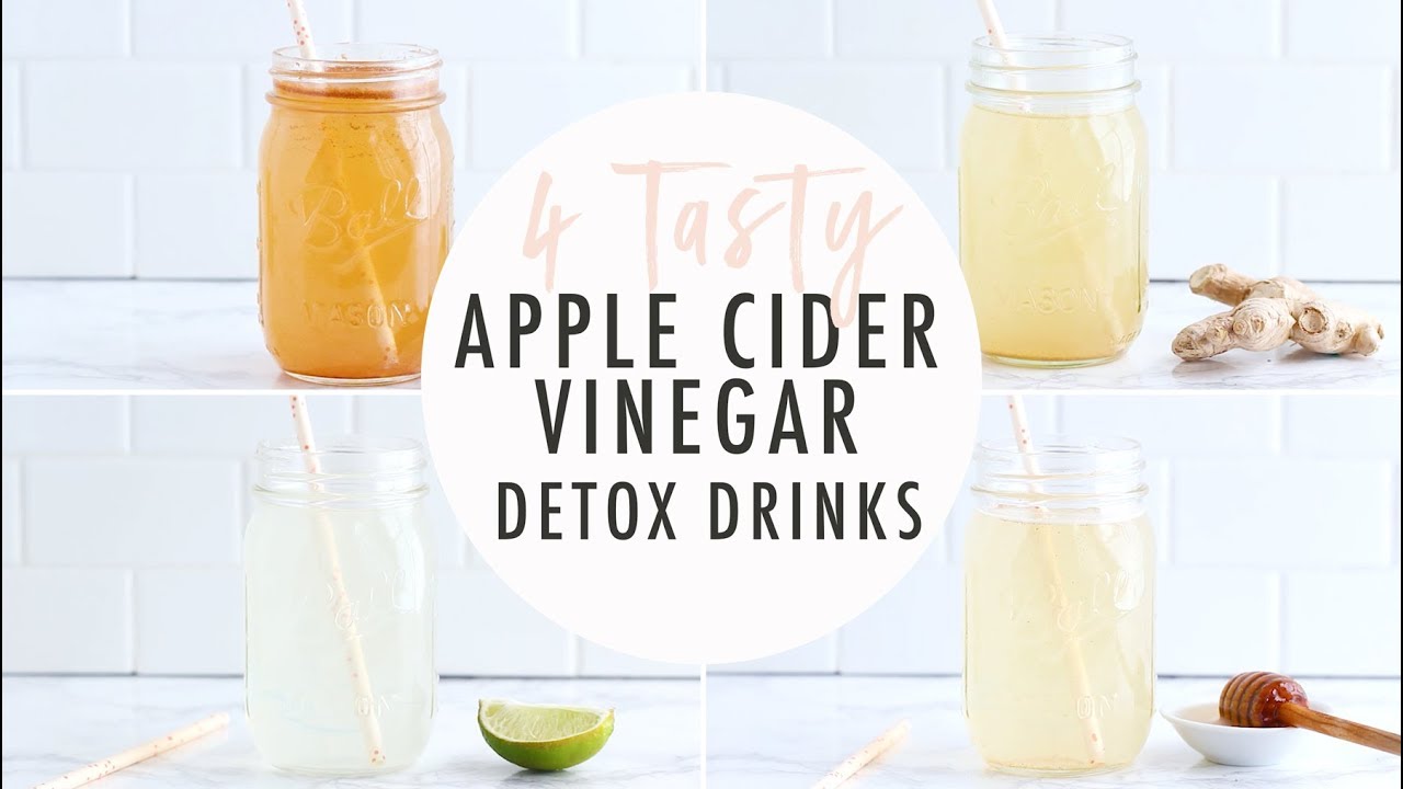 4 Tasty Apple Cider Vinegar Drinks
