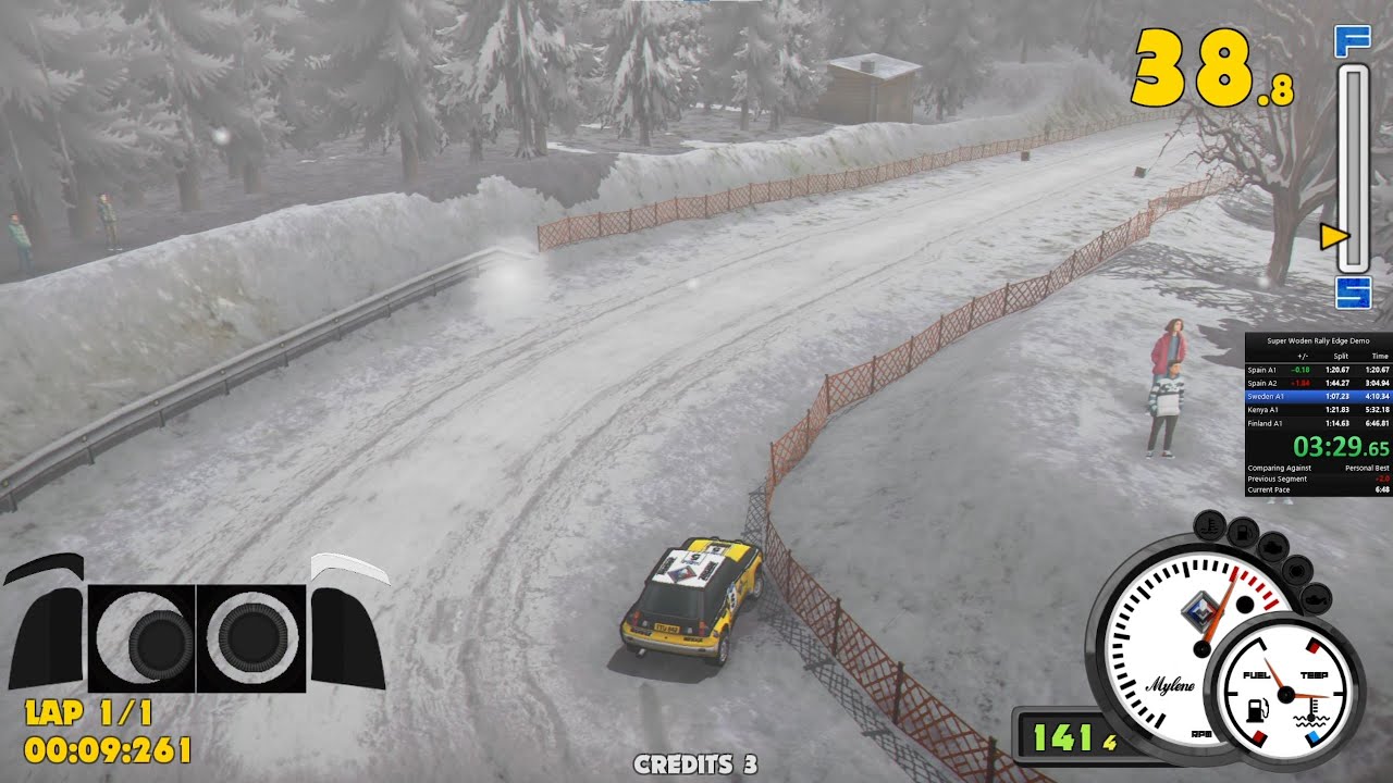 Super Woden: Rally Edge Demo - Sweden A1 - 00:51:344 World Record - Mylene Tatou - 07/04/2025