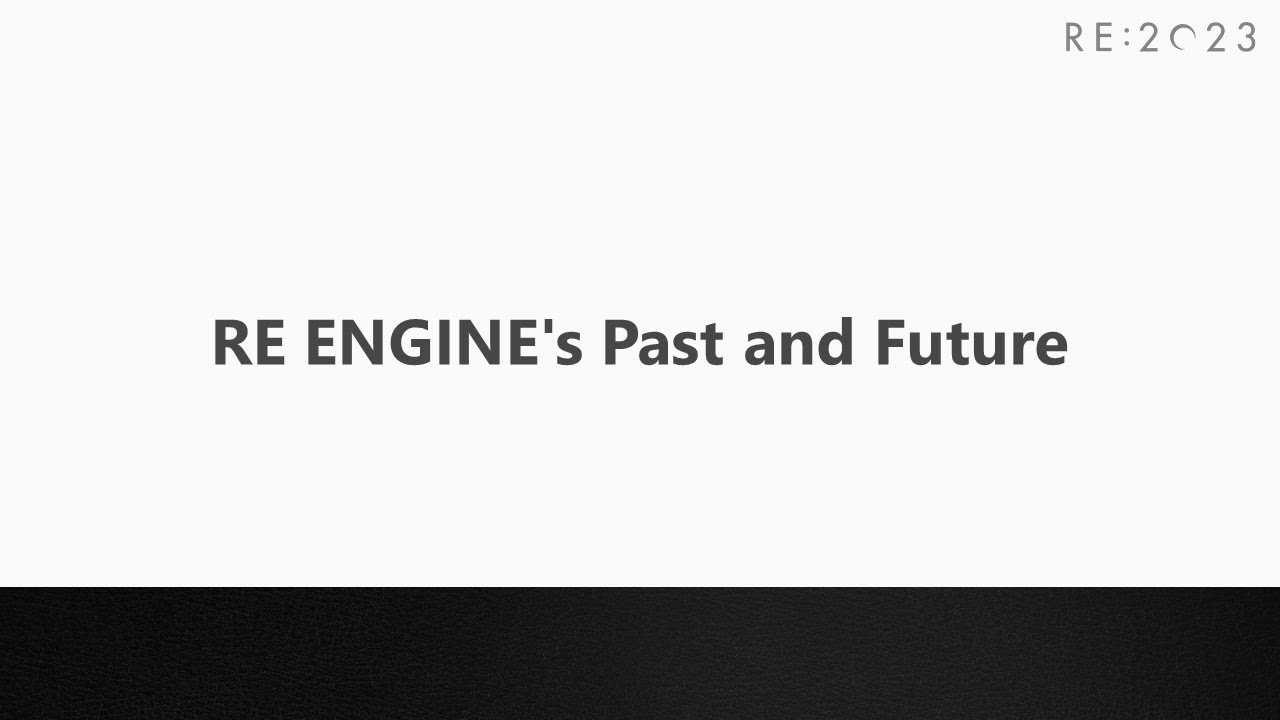 RE:2023 RE ENGINE's Past and Future