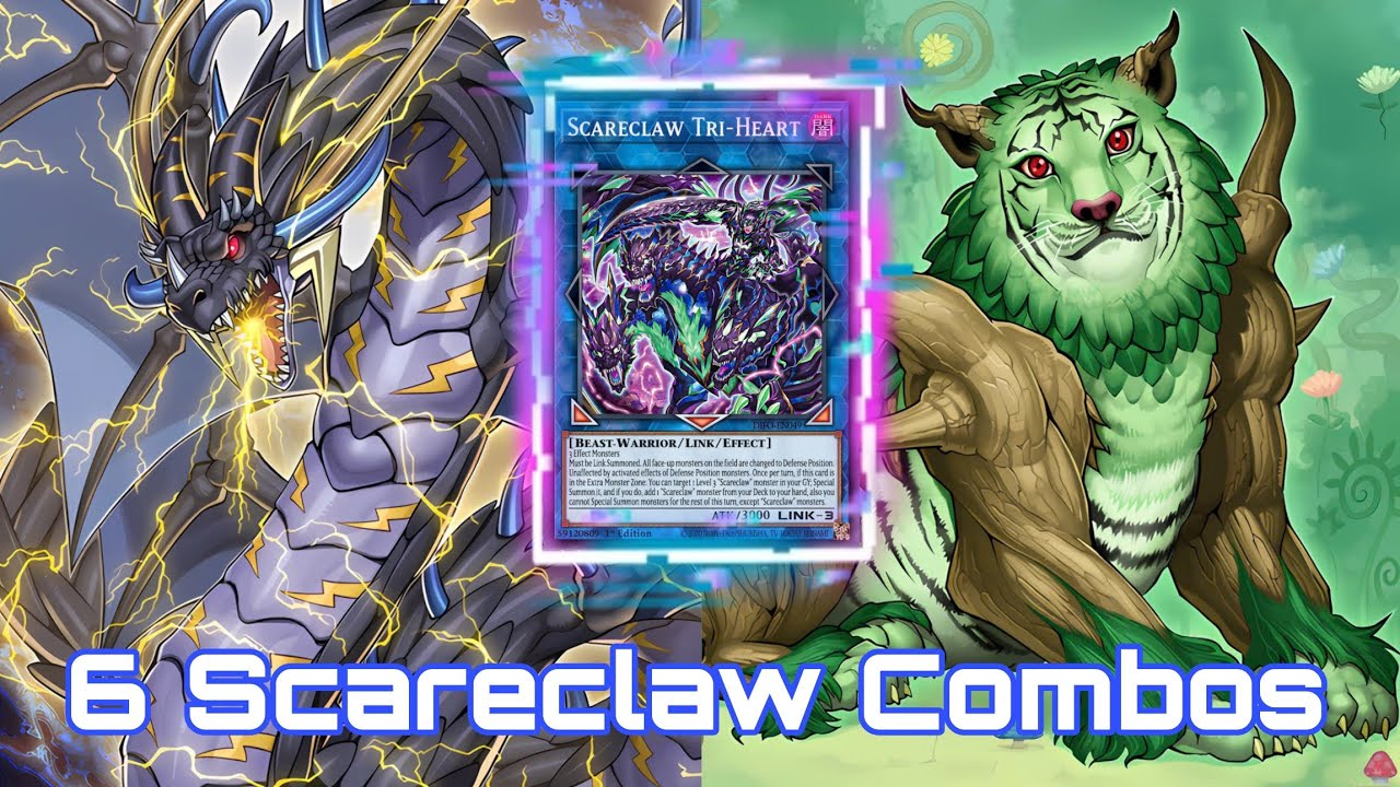 [Master Duel] 6 SCARECLAW Combos With COLOSSUS & NATURIA BEAST | Part 28