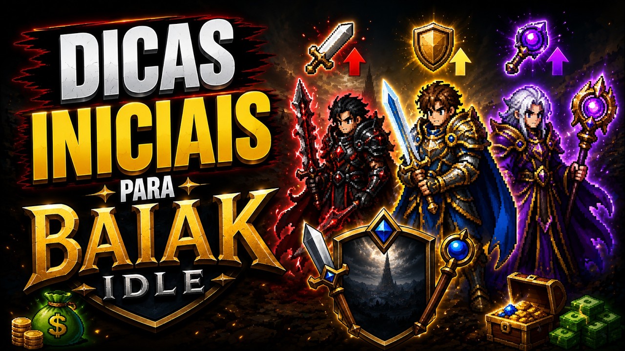 BAIAK TIBIA IDLE - DICAS IMPORTANTES PARA INICIANTES - RMT LIBERADO