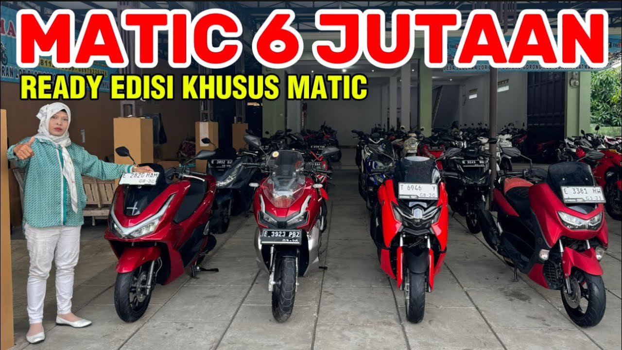 OBRAL MATIC 6 JUTAAN READY EDISI KHUSUS MATIC FULL STOCK BARU SEMUAH #viralvideo #trending #video 
