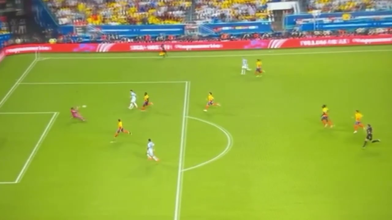 Argentina Copa America 2024 winning Goal from Lautero Martinez at 114th minutes