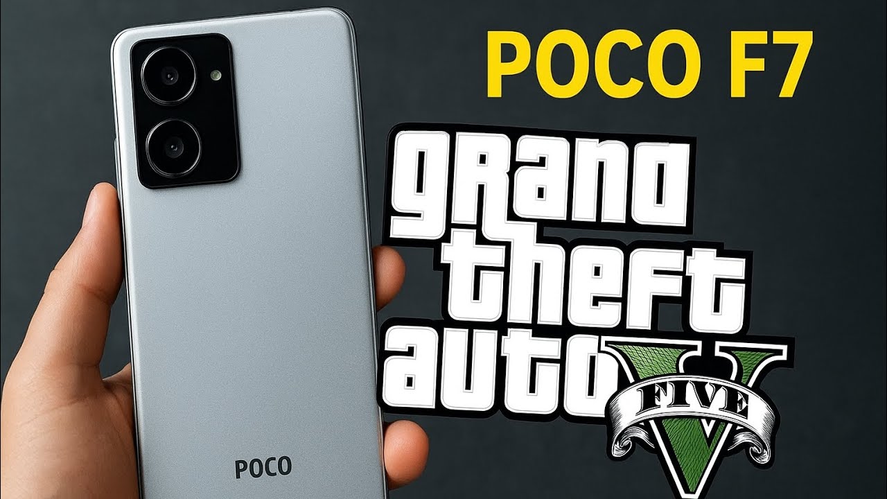 GTA 5 on Android / Poco F7 | INSANE Gameplay on GameHub 🔥 | Smooth FPS + No Lag Test 😱🎮