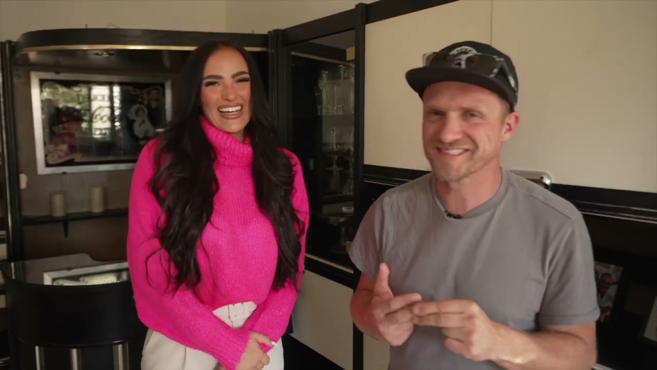 Paulina Ljubas Hausbesuch Nizza mit Philipp Hageni vom Sat.1 Frühstücksfernsehen