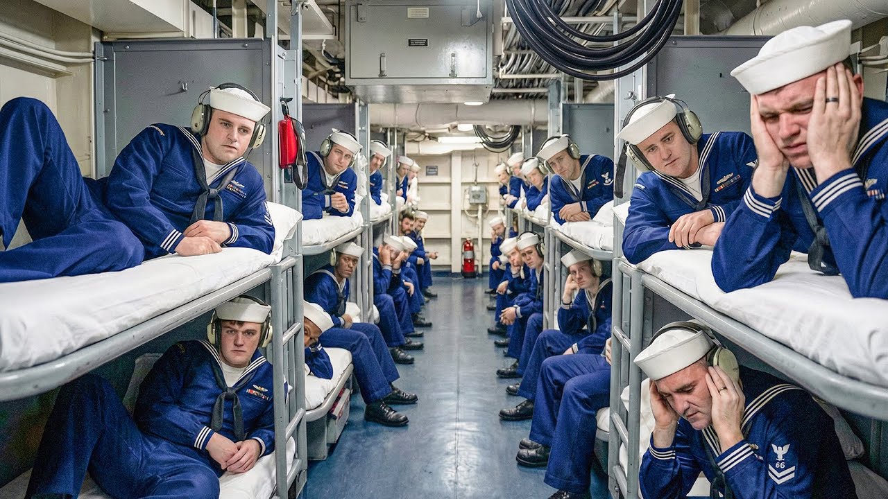 The Dark Truth About Sleeping Under the Runway of a Loud US Aircraft Carrier