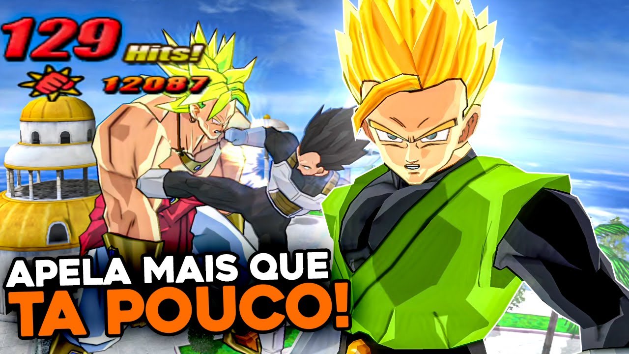 GOHAN SSJ2 É O MAIOR SEBOSO DESSE JOGO!! - DBZ Tenkaichi 3 Online