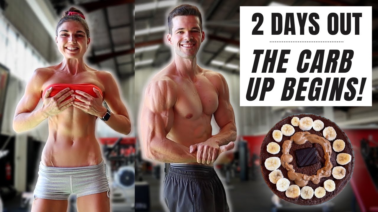 2 DAYS OUT | PEAK WEEK CARB UP | BODYBUILDING & BIKINI COMPETITOR