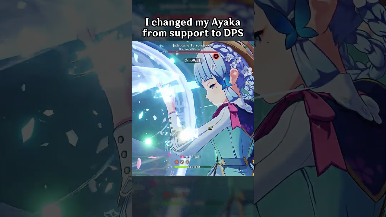 I Changed My Ayaka from Support to DPS