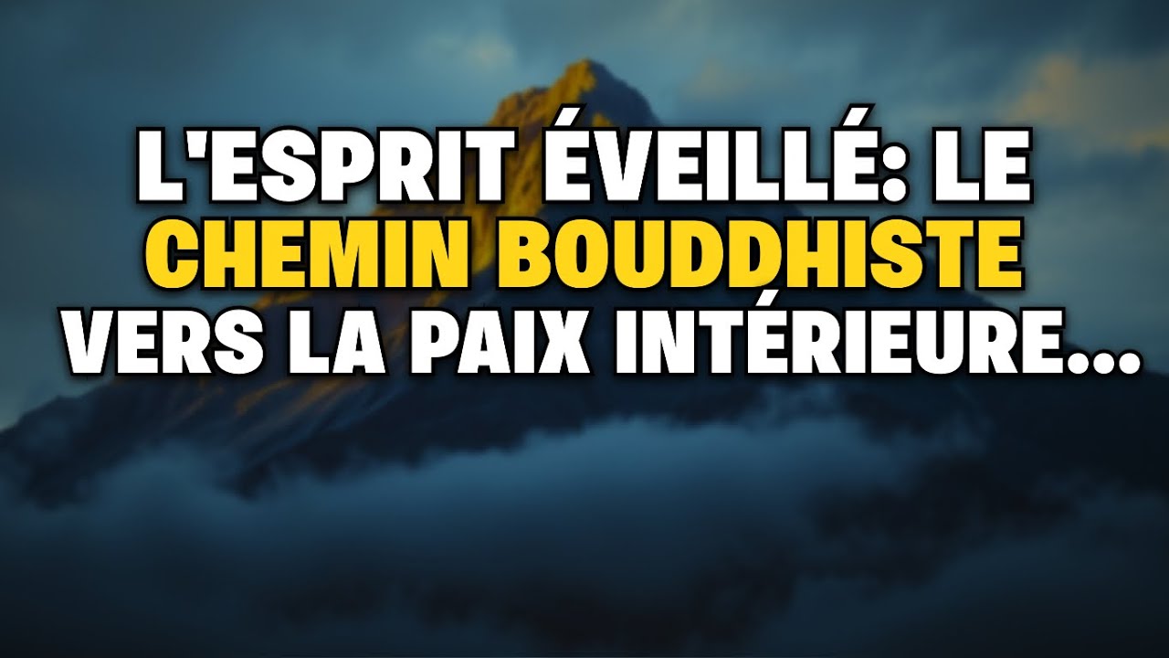 Comment l’Esprit Éveillé Peut Te Libérer de la Souffrance Chemin Bouddhiste vers la Paix
