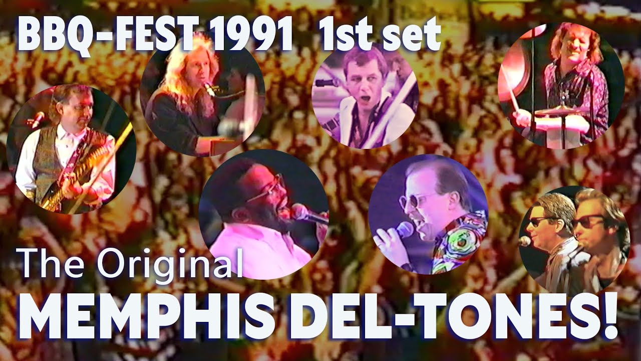 The Original Memphis Del-tones BBQfest 1st Set at Sunset #deltones #BBQ #memphisinmay