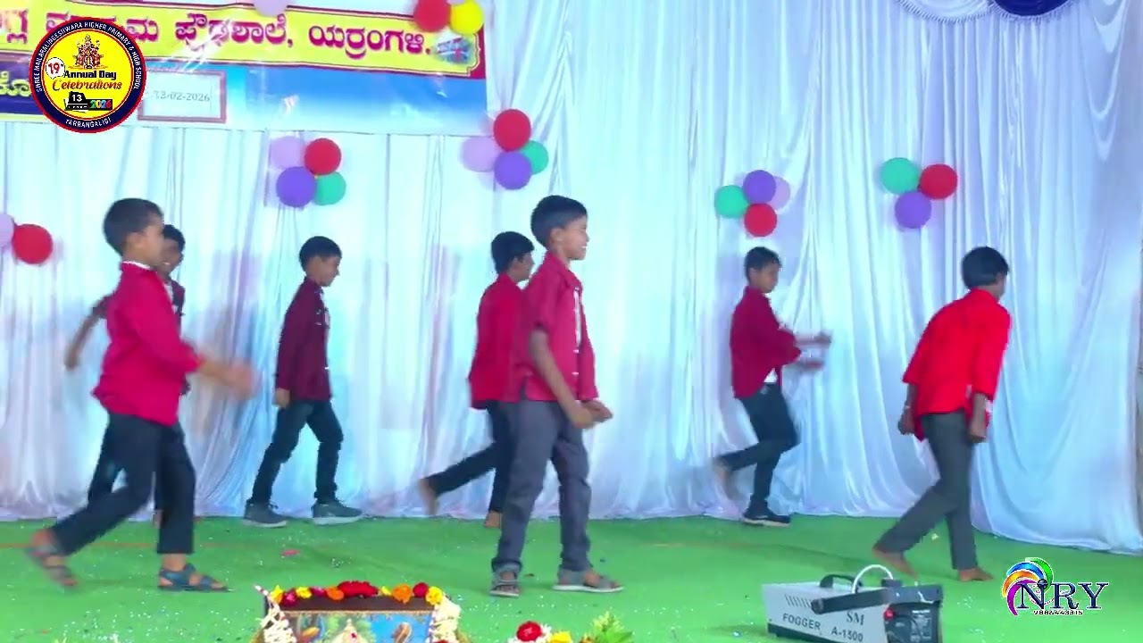 2025 - 26 4th standard boys dance