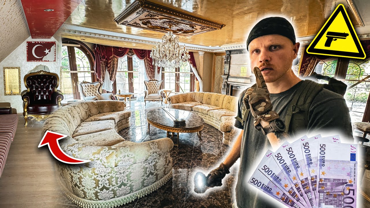 6 MILLIONEN € MAFIAVILLA! BESITZER IM KNAST! 😳 ALLES ZURÜCK GELASSEN!