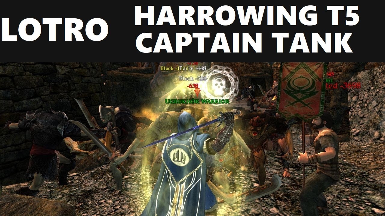 Lotro: Harrowing T5+Loot | Captain Tank