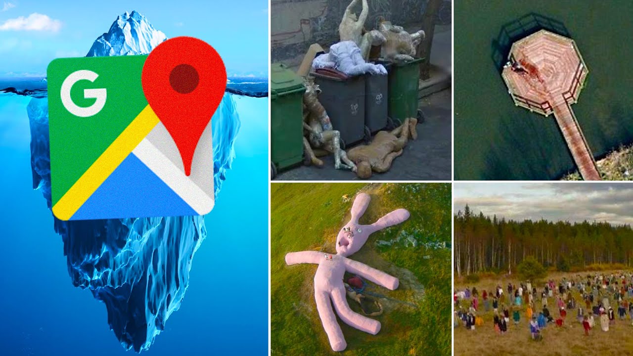 Объяснение самого темного айсберга на Google Картах