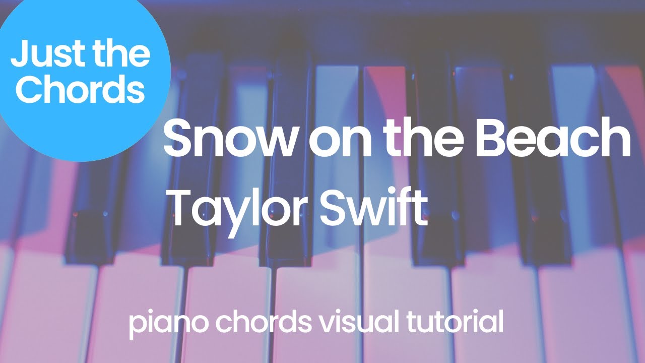 Piano Chords - Snow on the Beach (Taylor Swift)