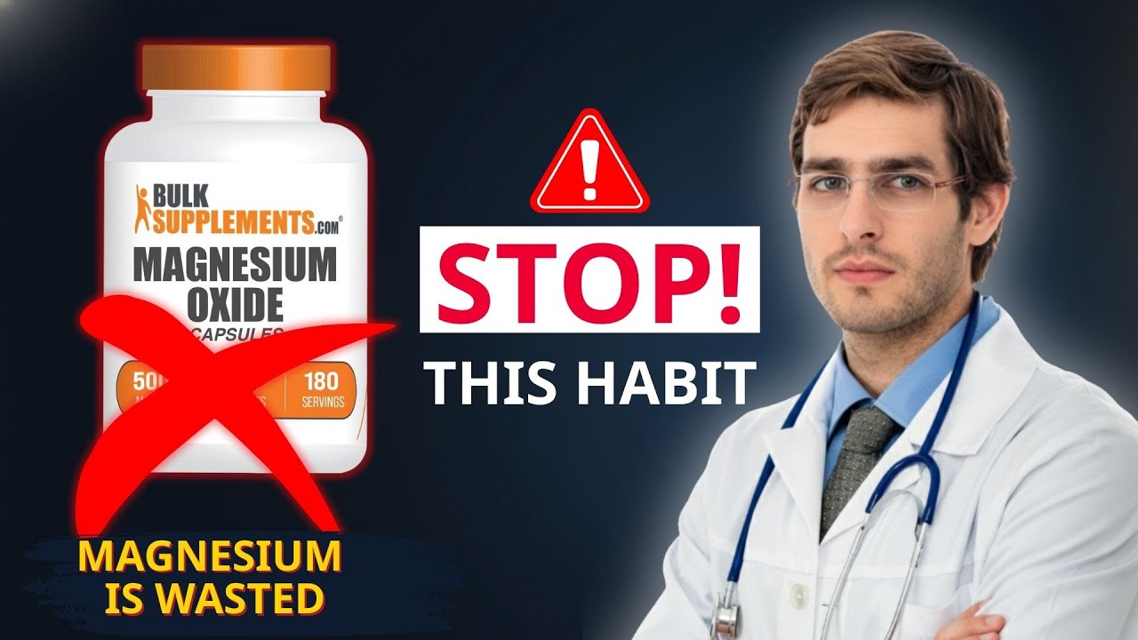 The #1 Daily Habit That Destroys Your Magnesium Supplement Fail (Stop This)
