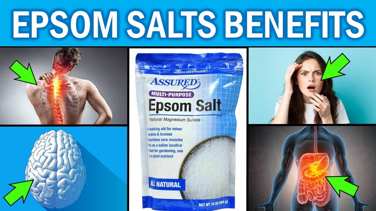 EPSOM SALT - BENEFITS & USES EVERYBODY SHOULD KNOW