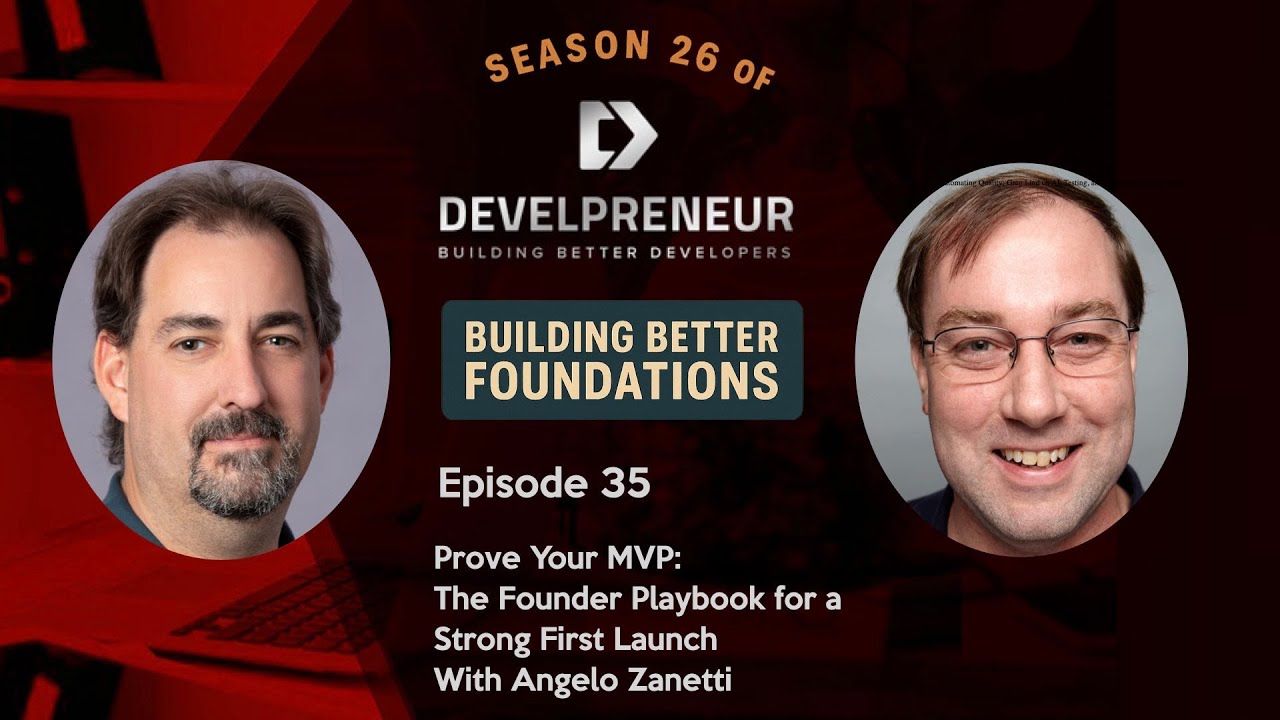 Prove Your MVP: The Founder Playbook for a Strong First Launch | Angelo Zanetti