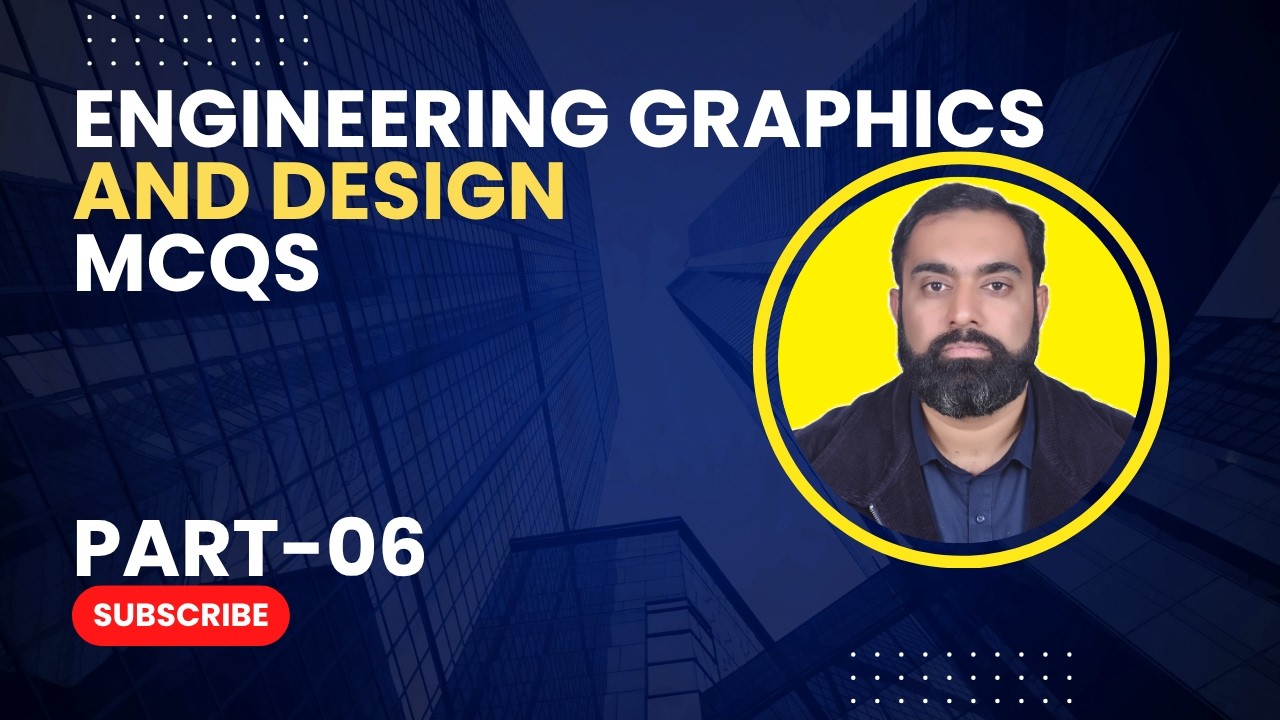 Engineering Graphics & Design MCQs | Part 6 | Civil Engineering MCQs Series | CivTech Simplified