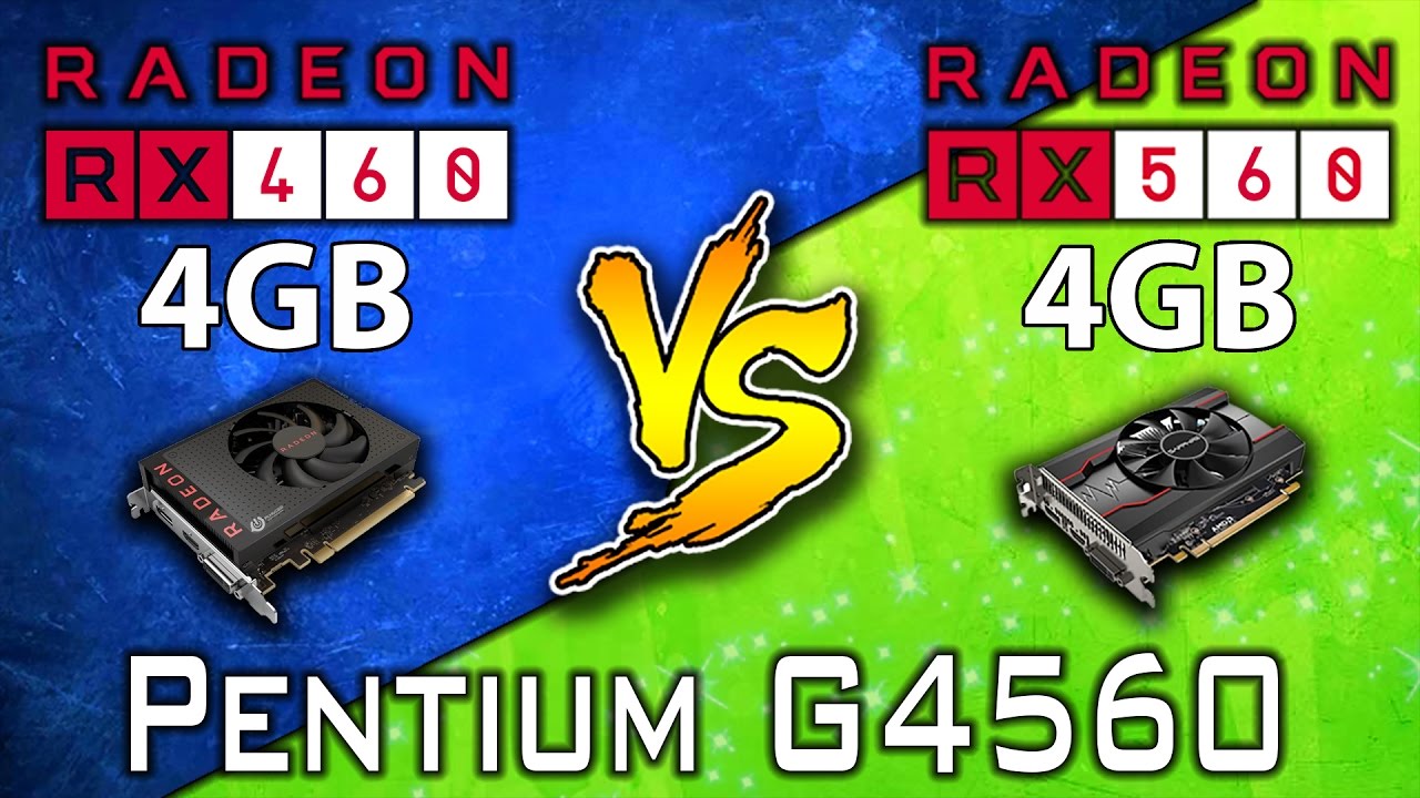 RX 560 (4GB) vs RX 460 (4GB) | Pentium G4560 | DX11 & DX12 | 13 Games Benchmarks