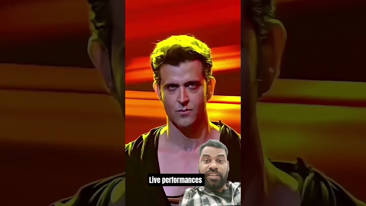 Hrithik Roshan live performance  #SHORTS #shortsfeed