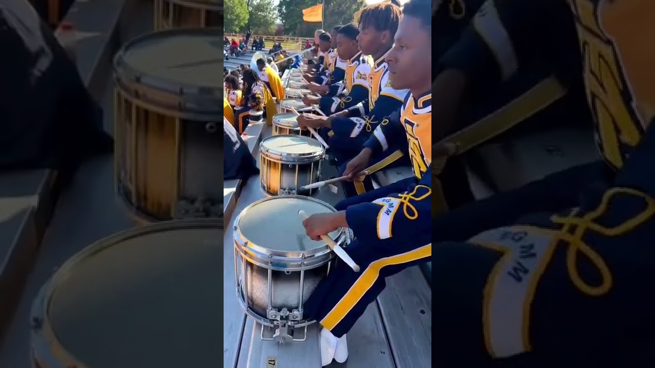 NC A&T Blue and Gold Marching Machine 🥶🔥