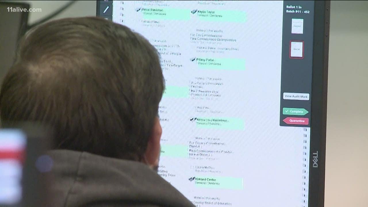 Accuracy over speed: How many votes are left to be counted in Georgia?