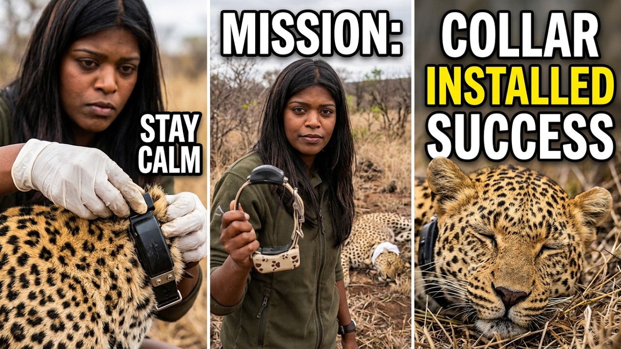 Leopard Capture and Collar Operation in Kruger National Park | Conservation in Action