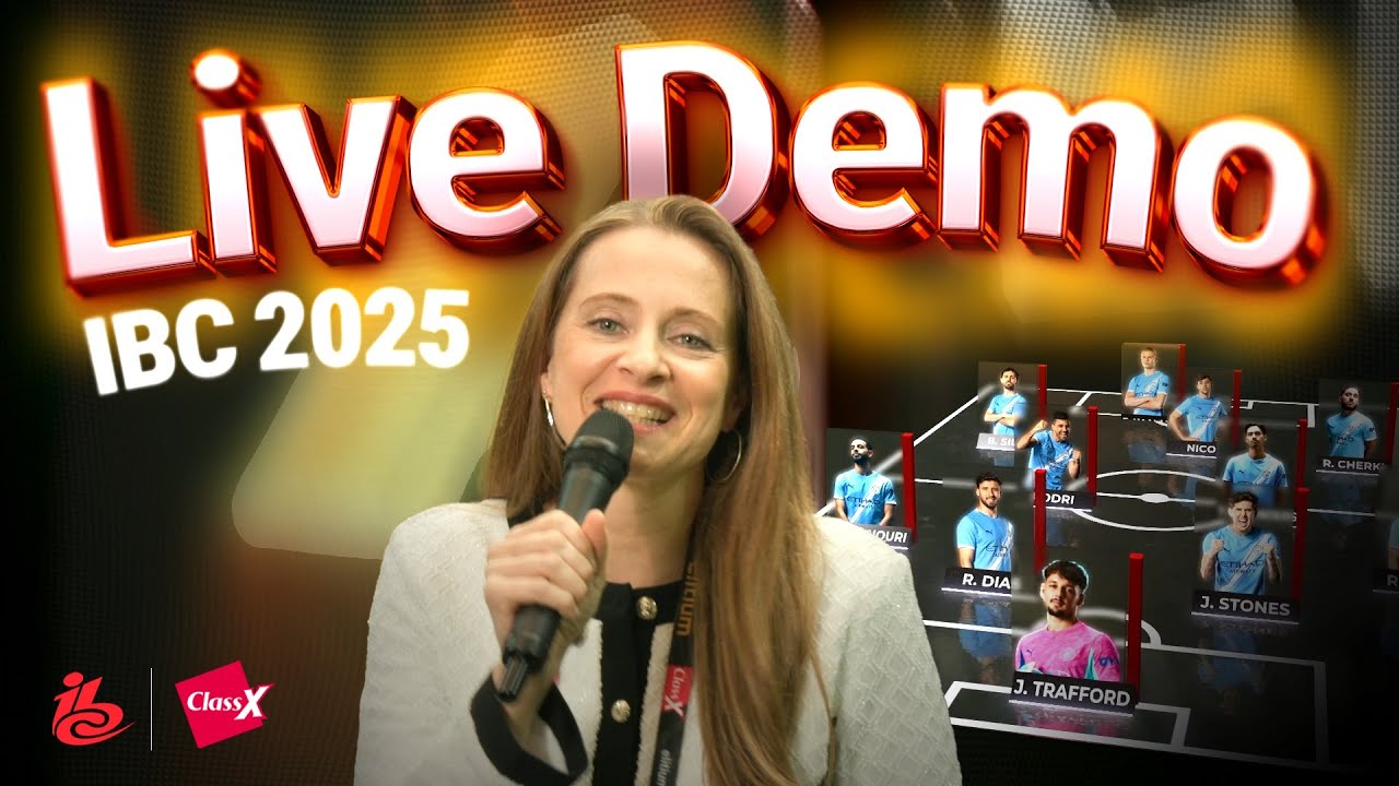 The IBC 2025 ClassX DEMO
