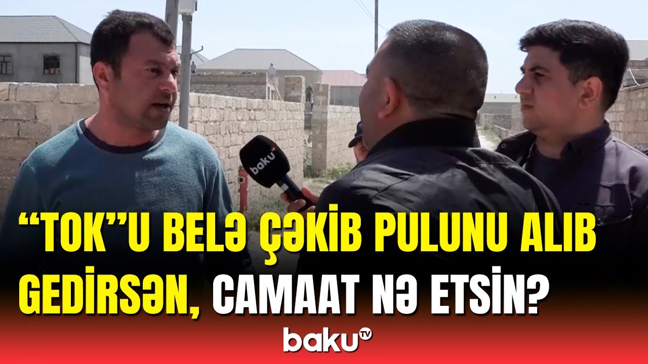 Sakinlərlə “Azərişıq” əməkdaşları arasında mübahisə | Gecə gəlib gizli-gizli...
