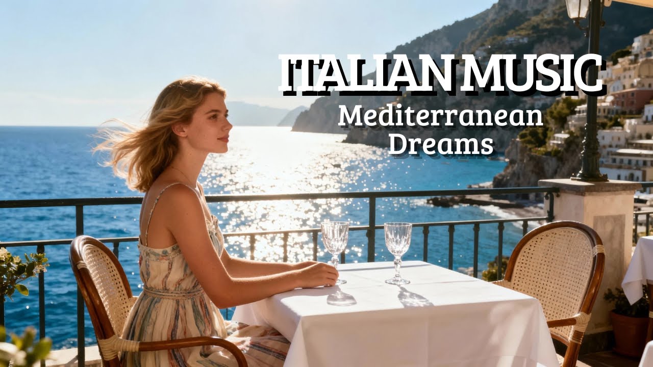 Mediterranean Serenity 🎶 Italy Relax Vibes for 2+ Hours Positano & Capri Escape