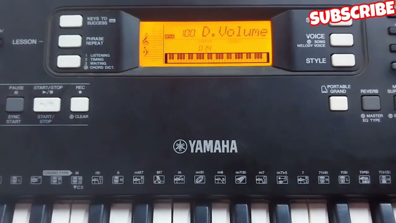 Tutorial on how to set PSR E353,E363,,E373,,E473,,on worship and other E series