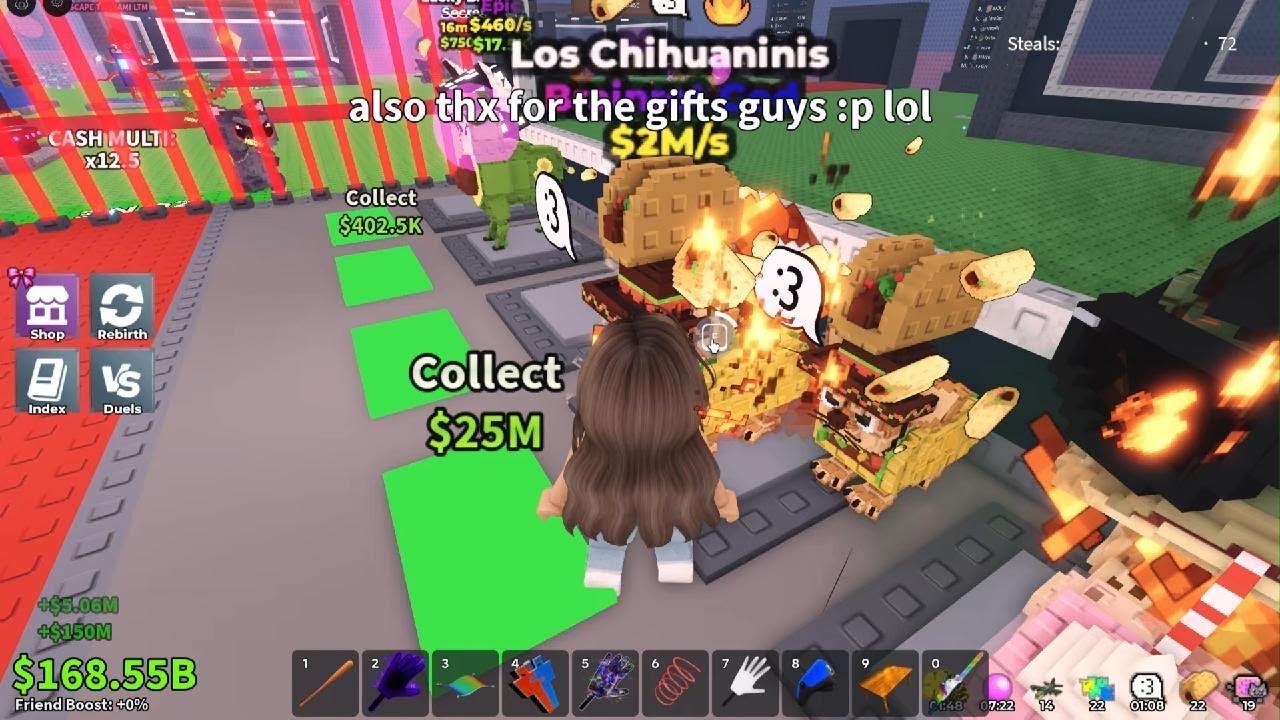 Roblox~steal a brainrot valentijns update