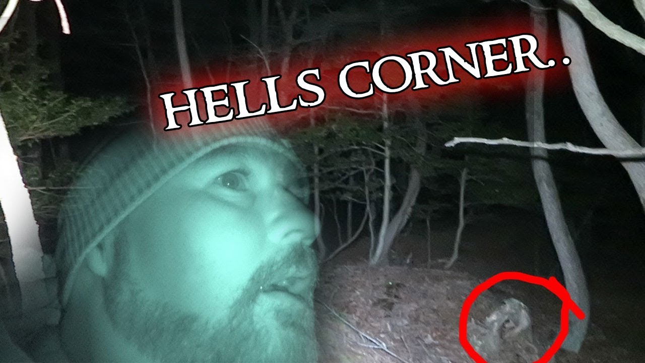 HELLS CORNER HAUNTED WOODS! CAUGHT THIS ON CAMERA