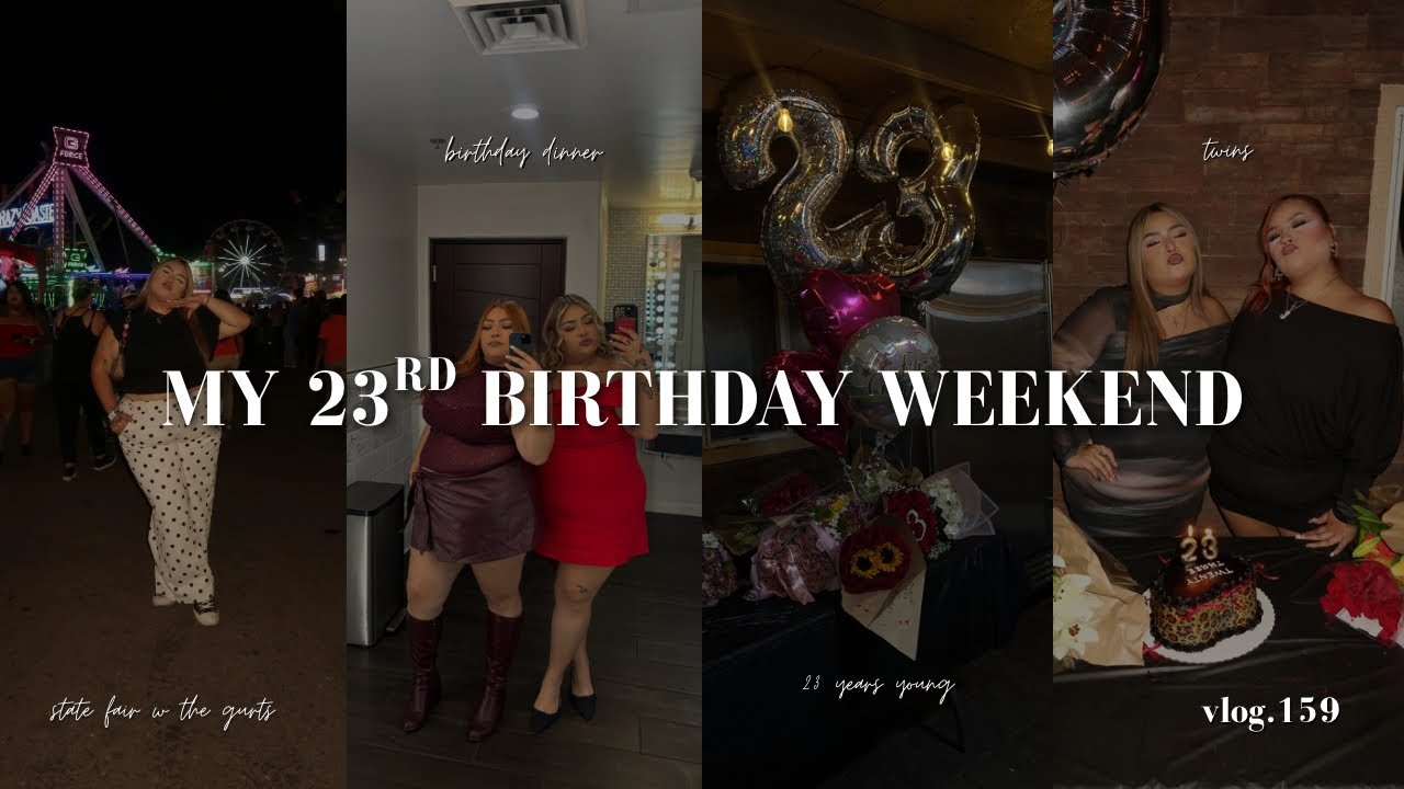 как прошли выходные в честь моего 23-го дня рождения🧁🥂🎈| влог 159