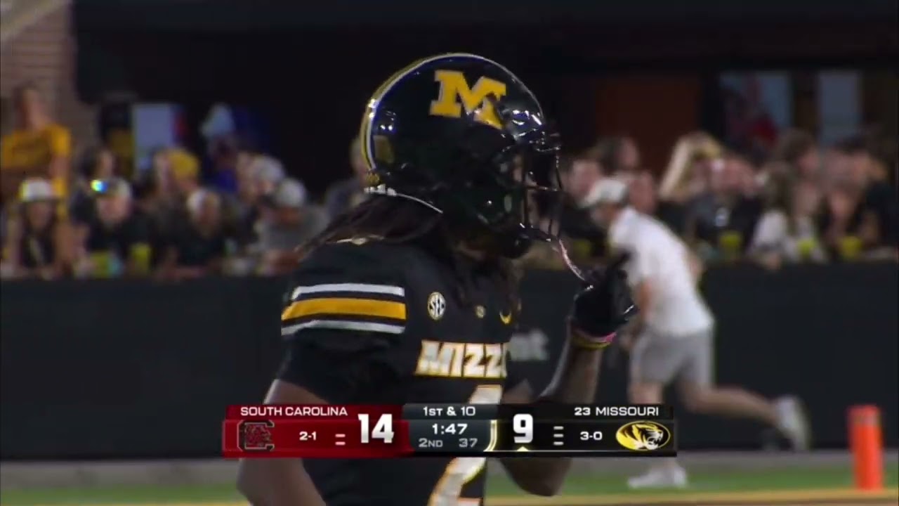 Beau Pribula 2025 CFB Game Highlights vs South Carolina