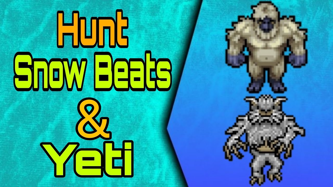 Helmo mmorpg  - Hunt snow beats & Yeti | Level/130/180