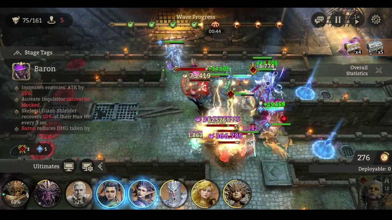 Malrik's Level 3 Red | Aureate Giant Shielder Baron | Watcher of Realms #watcherofrealms