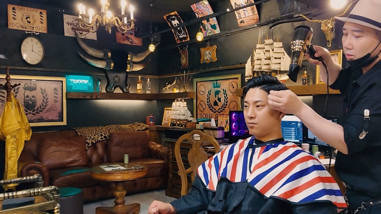 💈Ultra Fast RAW Barbershop Sounds💈ASMR Relaxing Haircut✂️Scissor Cut - No Talking💈Stress Relief✂️