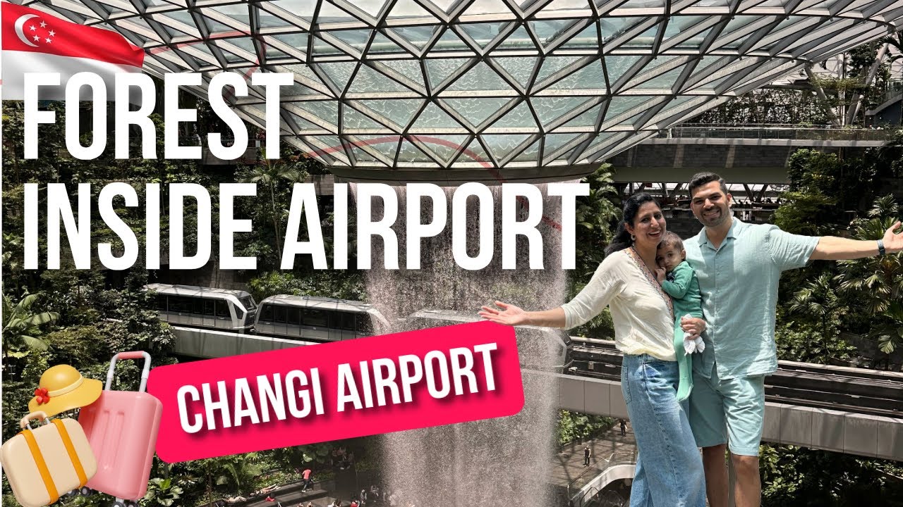 This AIRPORT Has a JUNGLE Inside?! | Changi Jewel Tour | Vlog-43 | Part-1 | Episode-11
