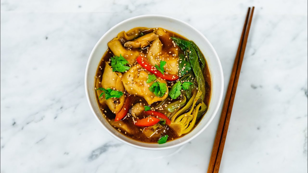 Vegan Wonton Soup