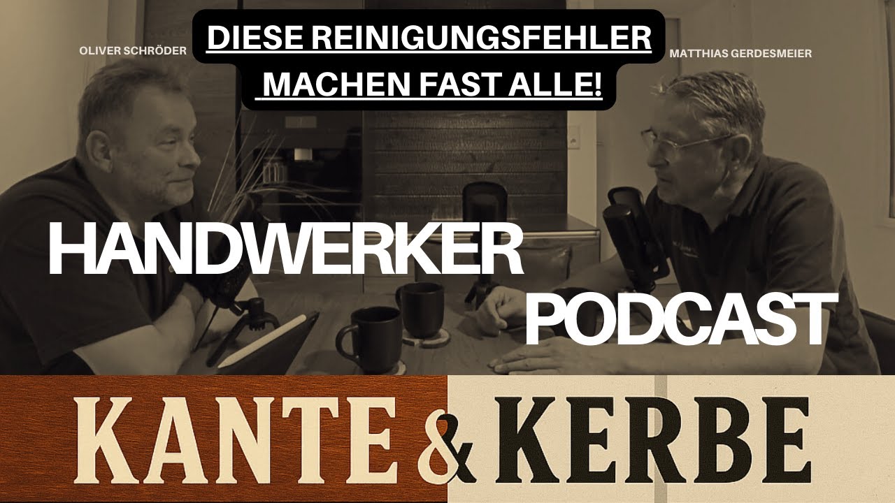 Diese Reinigungsfehler machen fast alle! Reinigung vom Fachmann: Chemie &  Materialien