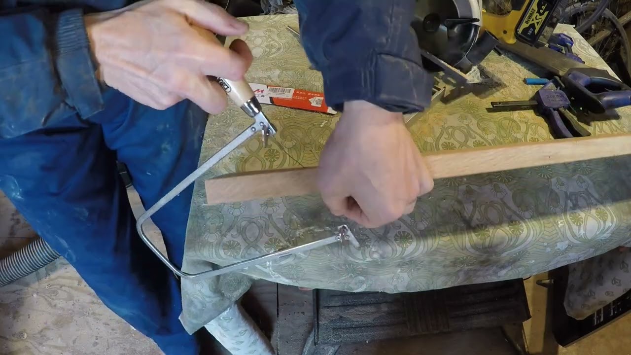 Изготовление консольного столика из дуба. Эпизод 5.