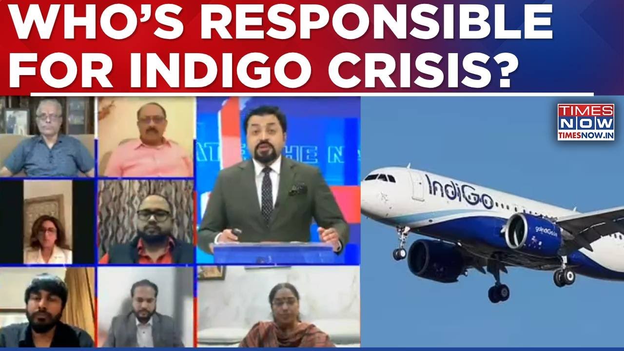 Decoding IndiGo Fiasco: Flights Grounded, Passengers Stranded; Who&rsquo;s Responsible? | National Debate