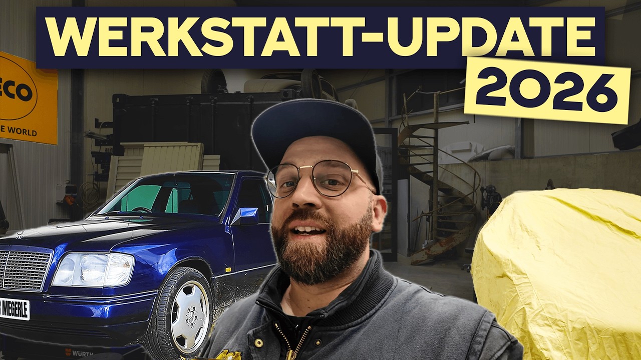 Werkstattupdate 2026 | Neue Projekte, viel Handwerk & mein gro&szlig;es Ziel ein eigenes Motorsportprojekt